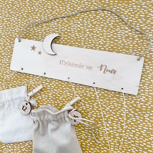 Ramadan 2021; van aftelkalender tot tafelstyling 2 Aftelkalender met zakjes