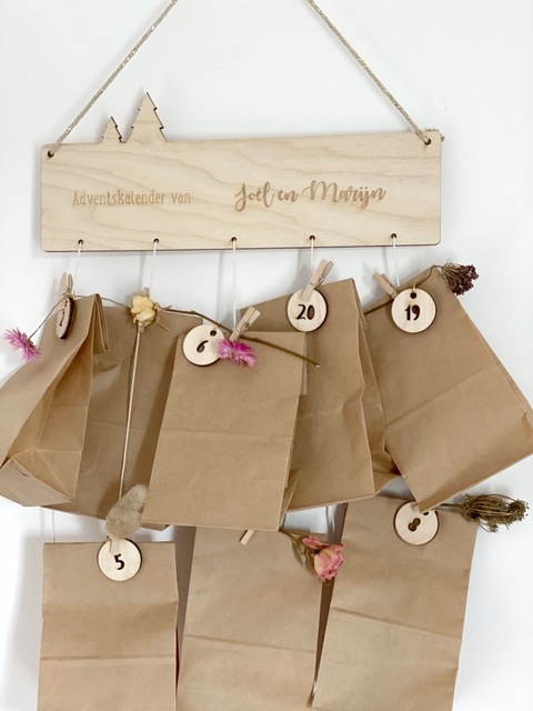 Tips voor adventskalender 5 adventskalender zakjes papier