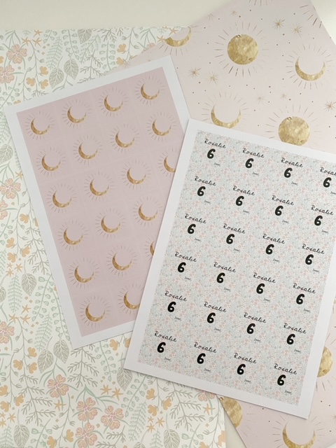 Zelf stickers en inpakpapier ontwerpen? Super eenvoudig! 3 inpakpapier en stickers